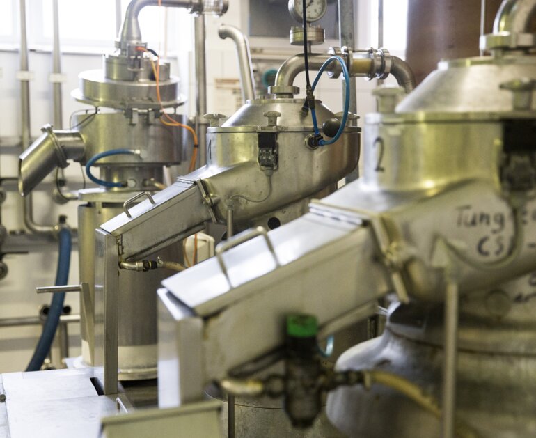 Senfmühlen in der ehemaligen Produktionsstätte in Bad Langensalza