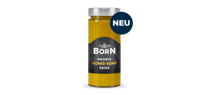 Pikante Honig-Senf-Sauce