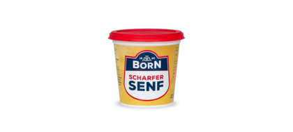 Senf scharf