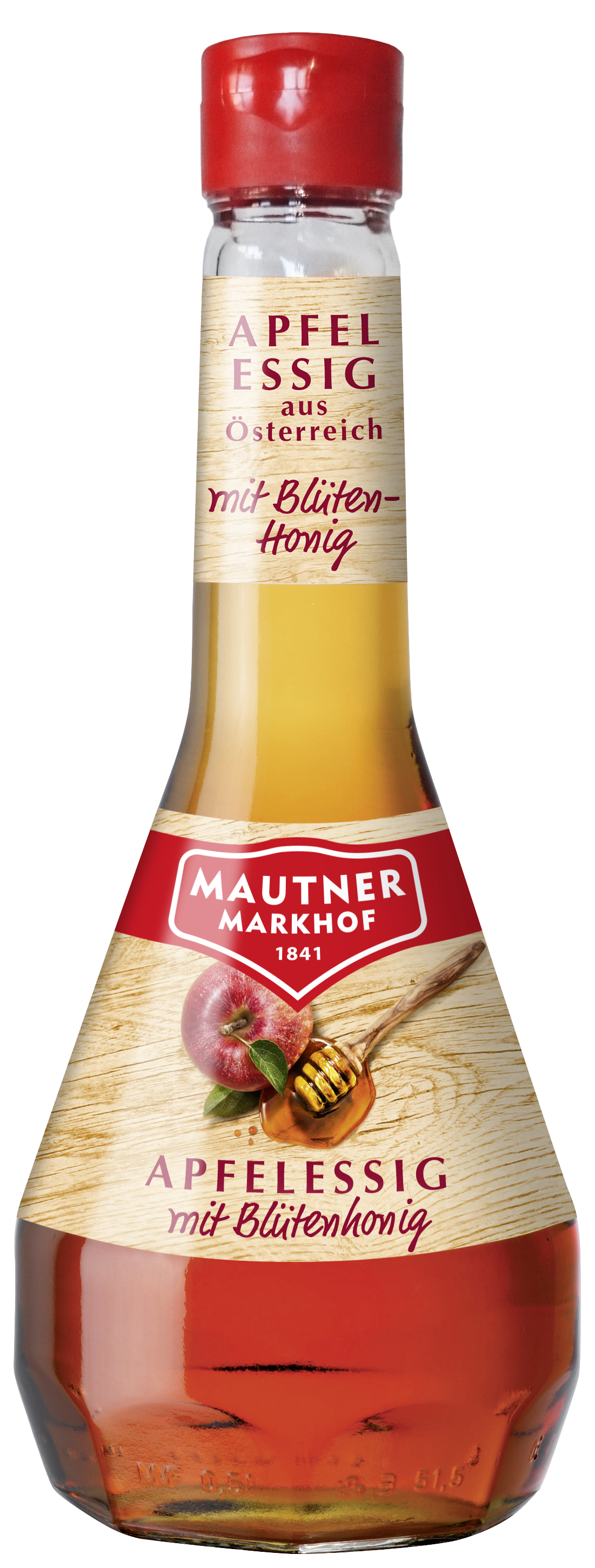 Apfelessig mit Blütenhonig