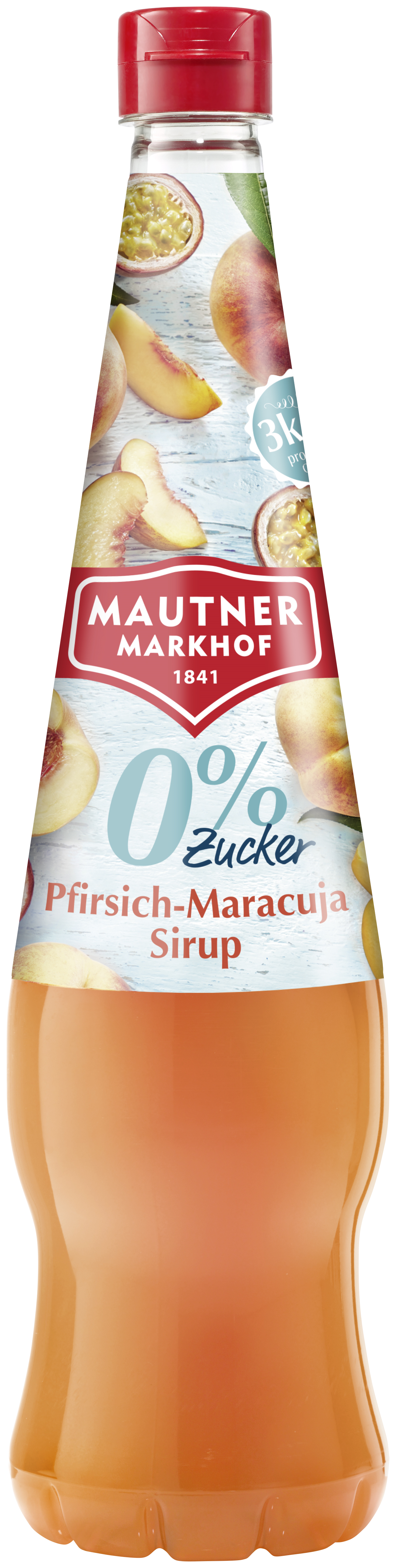 Pfirsich-Maracuja Sirup 0%